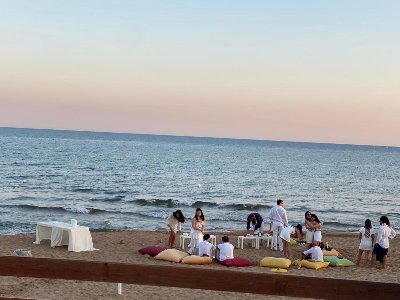 Triscinamare Hotel Residence Bagian luar foto
